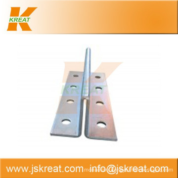 Elevator Parts|Guiding System|Elevator Hollow Guide Rail Fishplate|lift guide rail fishplate